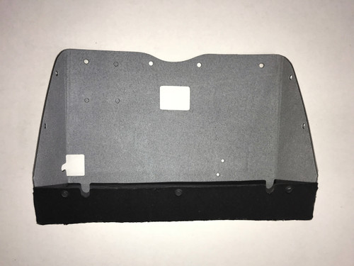 Glovebox Liner for 1962 Buick Wildcat Right Front Gray Cardboard/Fiberboard