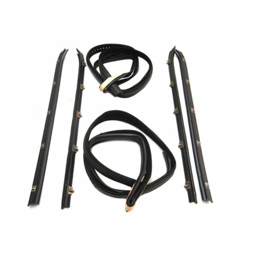 Window Channel & Sweeper Kit for Universal Applications 6 Piece Front