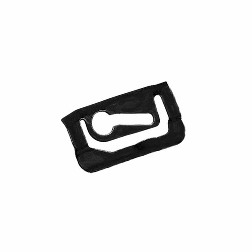 Door Reveal Molding Clip for 1968-1980 Buick GS 350 1 Piece Rear Steel