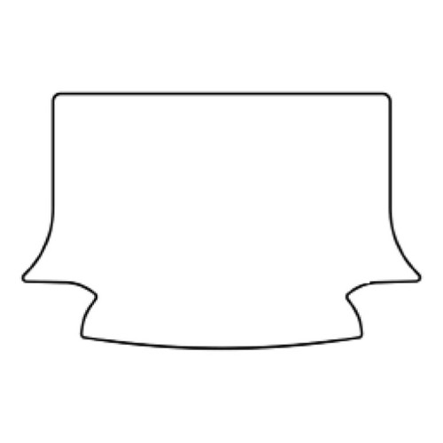 Trunk Floor Mat with Insulation for 1937-39 Chevy Convertible, w/AcoustiShield