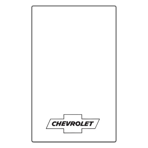 Trunk Floor Mat Cover for 55-57 Chevy Nomad Hi-Definition Rubber, w/G-010 Bowtie