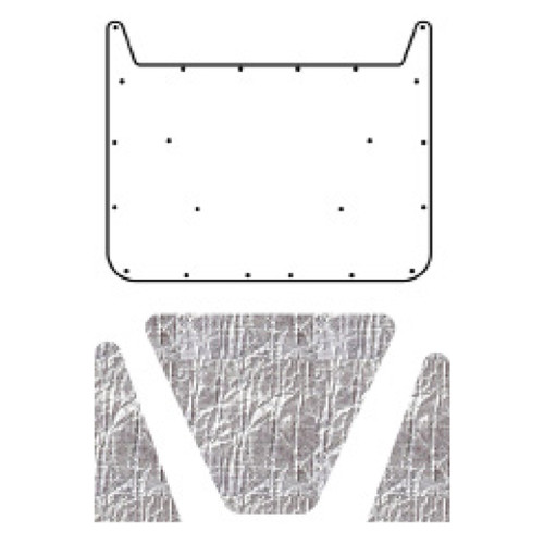 Hood Insulation Pad Heat Shield for 1962-1964 Dodge Dart AcoustiHood Kit Smooth