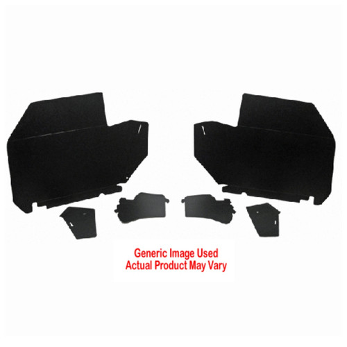 Trunk Side Panel Board for 1960 Cadillac Fleetwood 2DR Hardtop 4 Window Gray 5pc