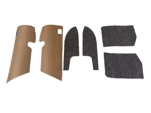 Armrest Ashwell Cover Padding Kit for 64-67 Chevy Chevelle Convertible Rear 6pc