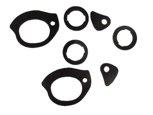 Door Handle Gasket for 1965-1969 Chevrolet Corvair Foam Unpainted Front 7 pieces