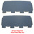 Seat Back Panel Board for 1962-1964 Chevrolet Corvair Convertible Seville