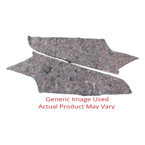 Interior Trim Sail Panel Insulation for 1967-68 Ford Mustang 2 Door Hardtop Gray