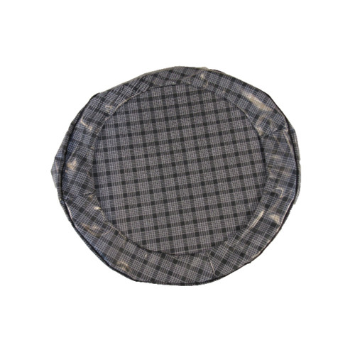 Spare Tire Cover for 1962-1974 Plymouth Fury Valiant 15" Vinyl Gray Herringbone