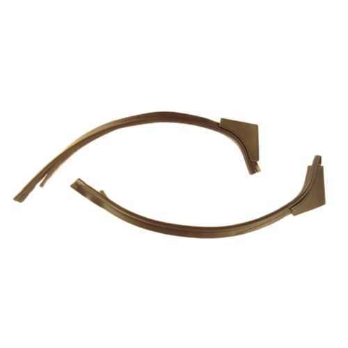 Bodylock Pillar Windlace for 1970 Buick Skylark Standard Black Front
