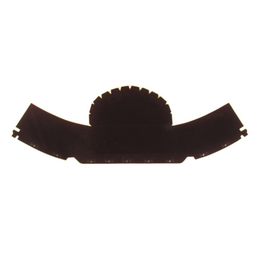 Glove Box Liner Insert Cardboard Unassembled Black Felt for 63-67 Chevy Corvette