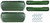 Armrest Kit for 1968-1970 Buick Chevrolet Oldsmobile Pontiac A-Body Front Saddle