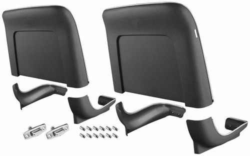 Seatback Kit for 1967-1968 GM A Body, Bucket, Kit Premium Dark Blue