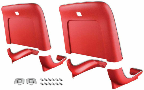 Seatback Kit for 1969-1970 GM A Body, Bucket, Kit Premium Dark Blue