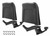 Seatback Kits for 1966 GM A Body, Bucket, Kit Premium Strato Bucket White