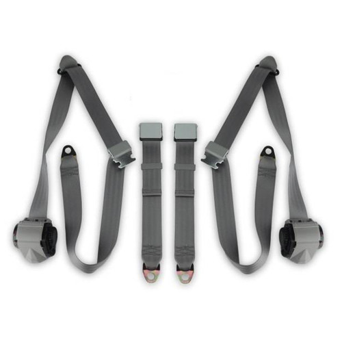 Seat Belt for Triumph TR250 TR6 Left Right SnapHook Lift Latch 3pt Retractor Lap