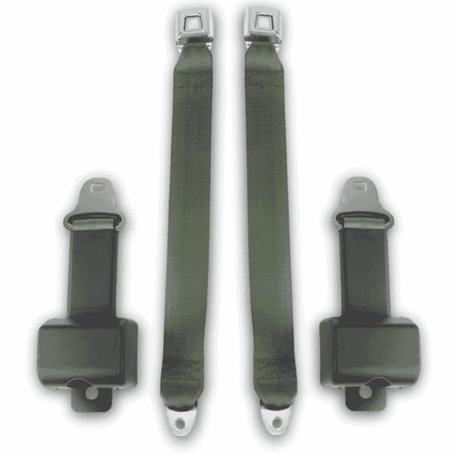 Seat Belt for GM Pickup Stadard Cab Driver Passerger Lap Starburst Bench Seat